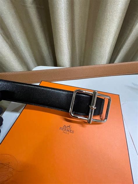 fake vs real hermes mens belt|authentic hermes men's belt.